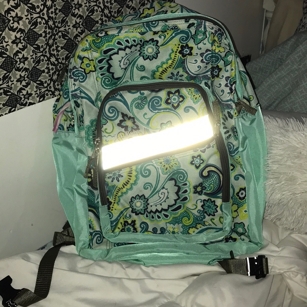 LL Bean customized bookbag never used